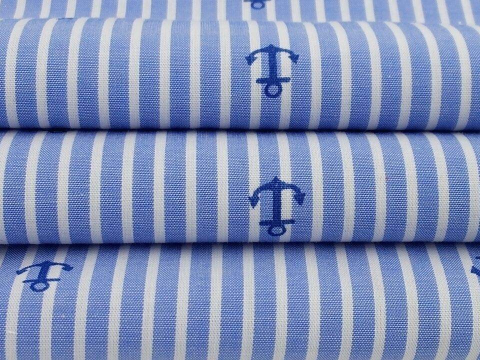 ZARA品牌面料國內(nèi)采購印花條子布，佳宏紡織的產(chǎn)品讓他們放心